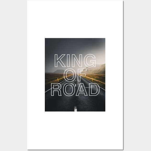 King of road Wall Art by CarEnthusast